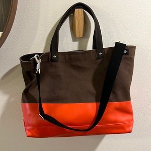 Jack Spade Large Color Block Tote Bag